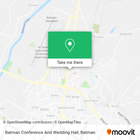 Batman Conference And Wedding Hall map