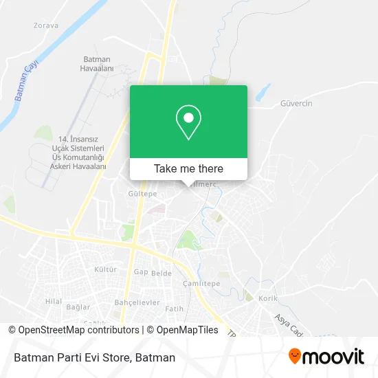 Batman Parti Evi Store map