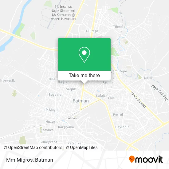Mm Migros map