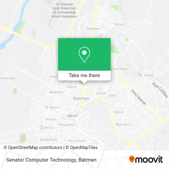 Senator Computer Technology map