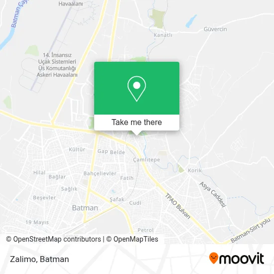Zalimo map