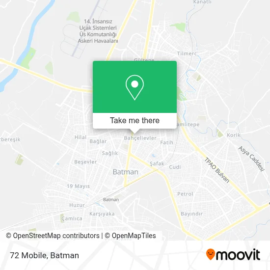 72 Mobile map