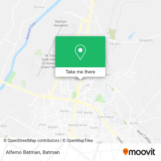 Alfemo Batman map