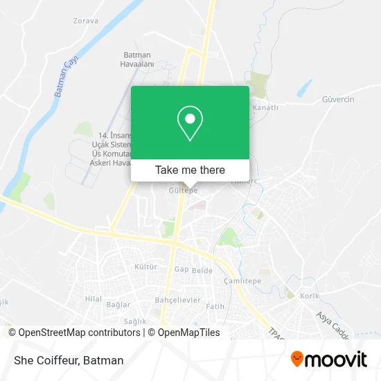 She Coiffeur map