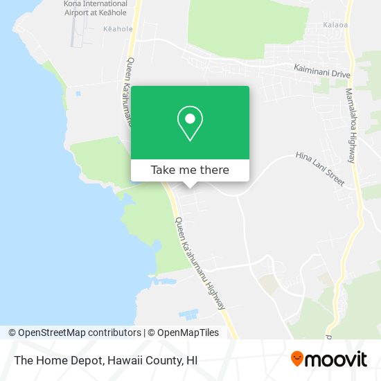 The Home Depot map