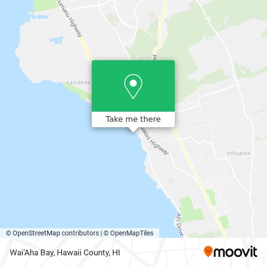 Mapa de Wai‘Aha Bay