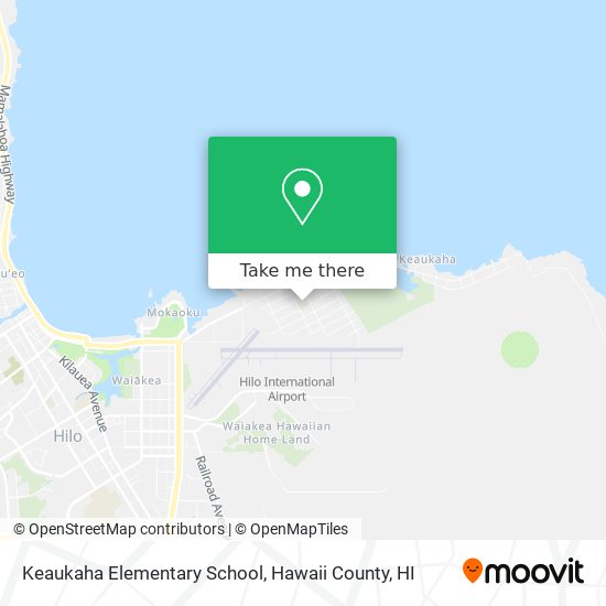 Mapa de Keaukaha Elementary School