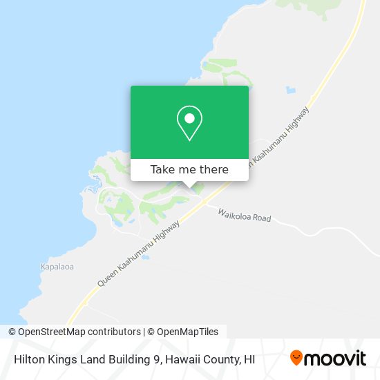 Hilton Kings Land Building 9 map