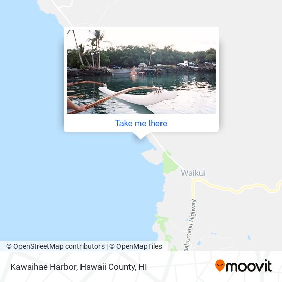 Mapa de Kawaihae Harbor