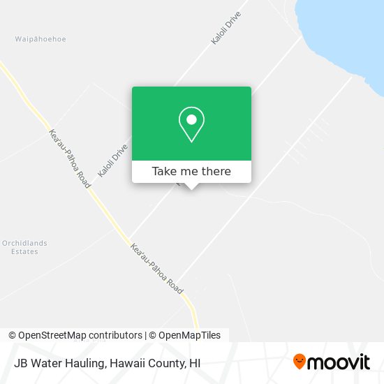 Mapa de JB Water Hauling