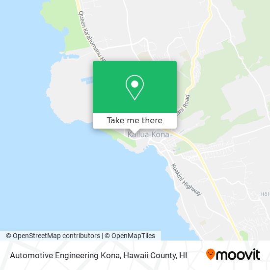 Automotive Engineering Kona map