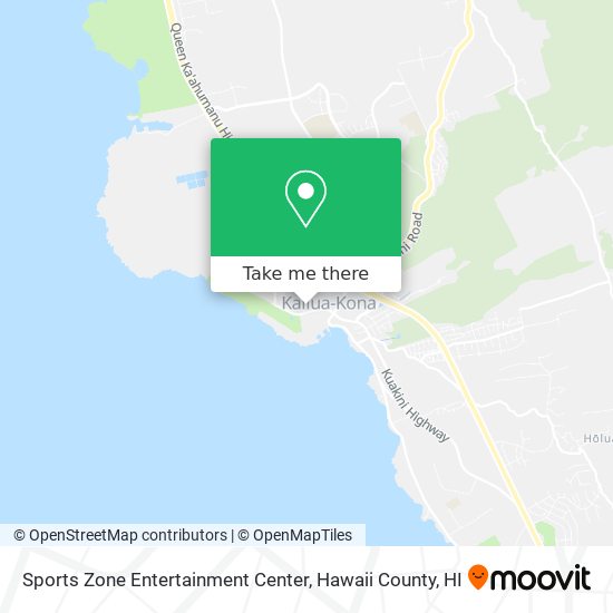 Sports Zone Entertainment Center map