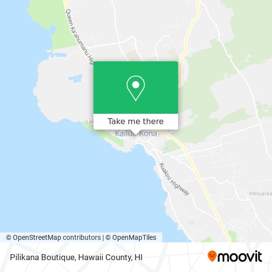Mapa de Pilikana Boutique
