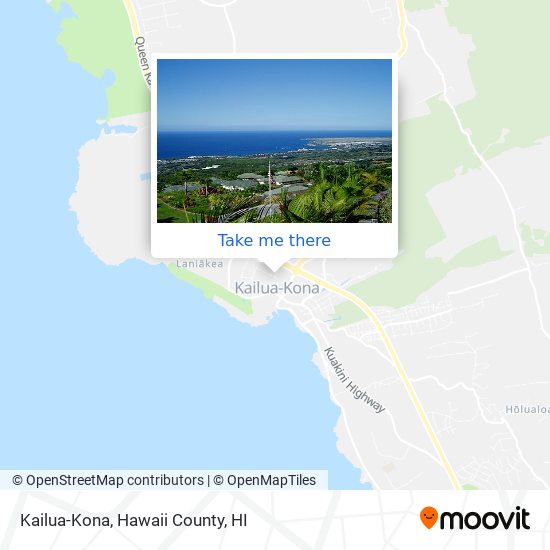 Kailua-Kona map