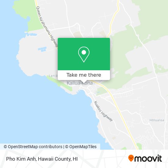 Mapa de Pho Kim Anh