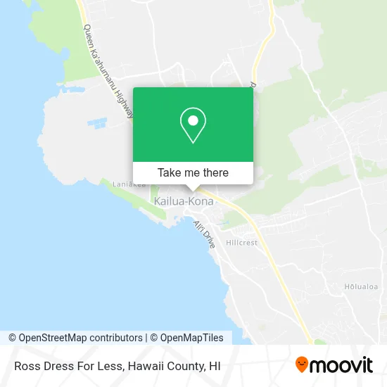 Ross Dress For Less map