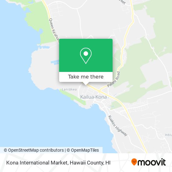 Kona International Market map