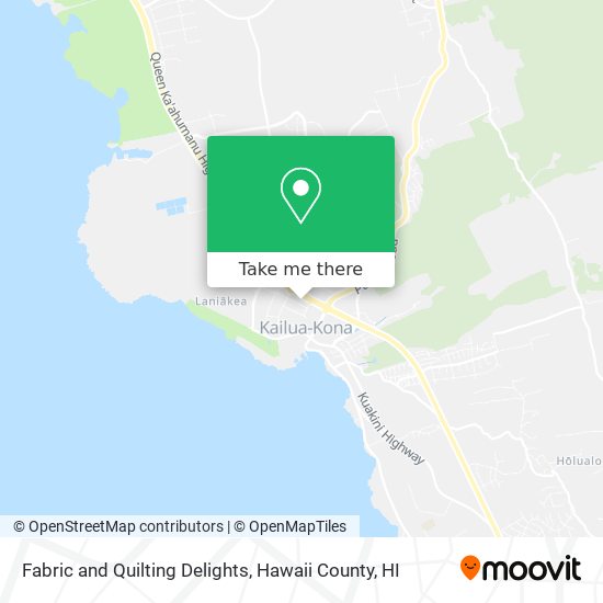 Fabric and Quilting Delights map