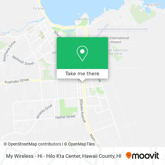 Mapa de My Wireless - Hi - Hilo Kta Center