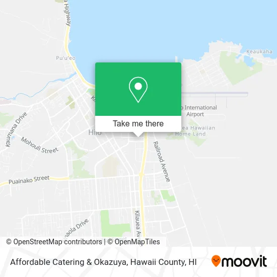 Affordable Catering & Okazuya map