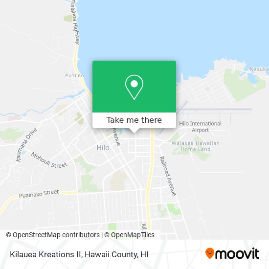 Mapa de Kilauea Kreations II