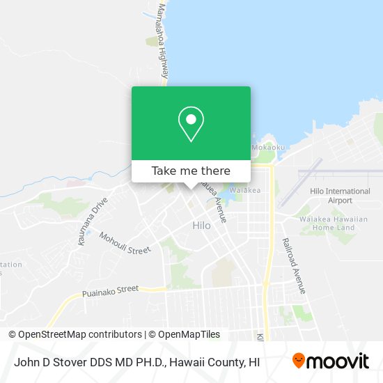 John D Stover DDS MD PH.D. map