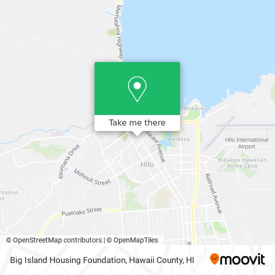 Mapa de Big Island Housing Foundation