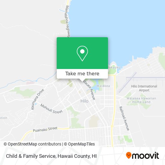 Child & Family Service map