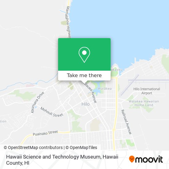 Hawaii Science and Technology Museum map
