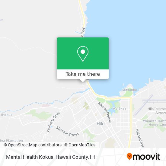 Mental Health Kokua map