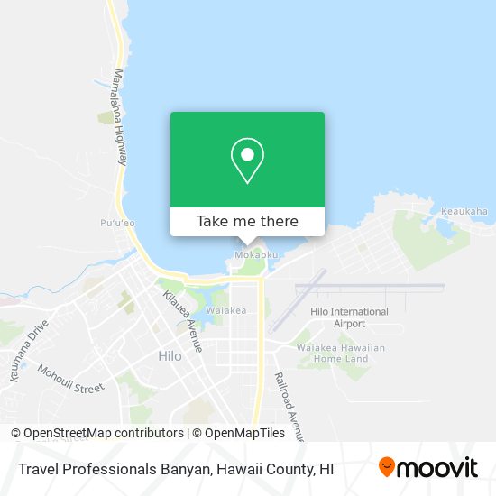 Travel Professionals Banyan map