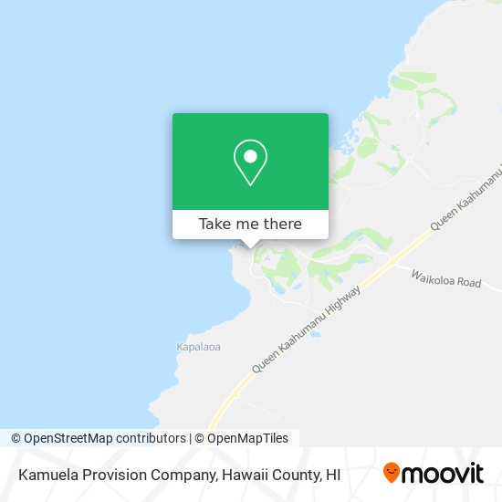 Kamuela Provision Company map