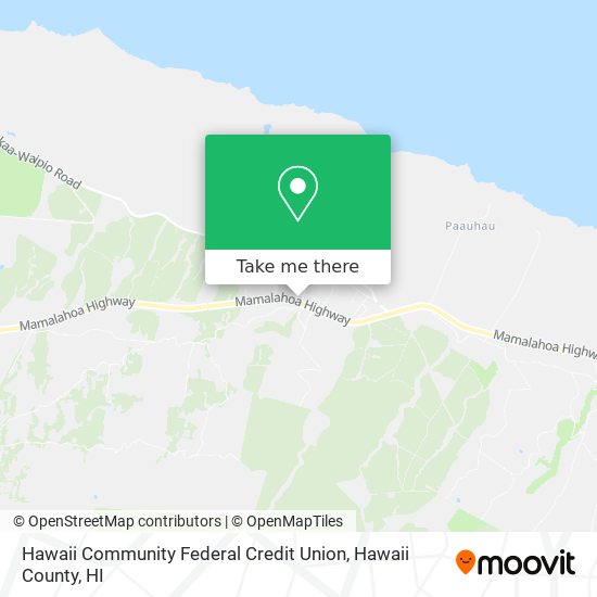 Hawaii Community Federal Credit Union map
