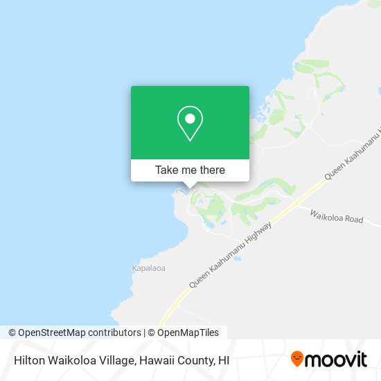 Hilton Waikoloa Village map