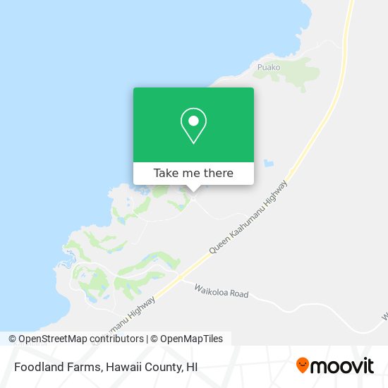 Foodland Farms map