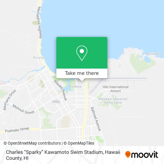 Charles “Sparky” Kawamoto Swim Stadium map