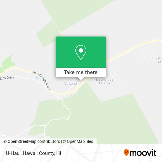 U-Haul map