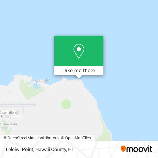 Leleiwi Point map