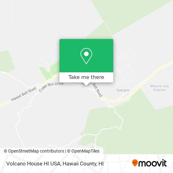 Mapa de Volcano House HI USA