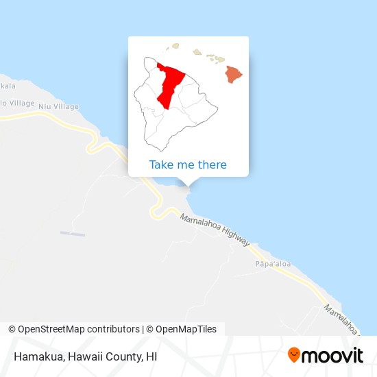 Hamakua map