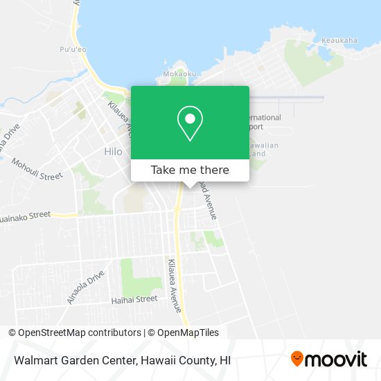 Mapa de Walmart Garden Center