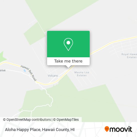 Mapa de Aloha Happy Place