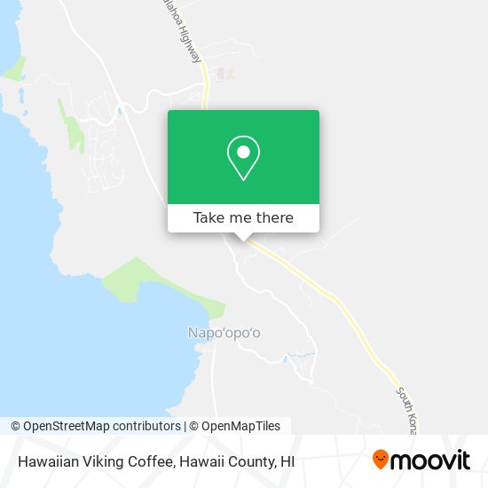Hawaiian Viking Coffee map