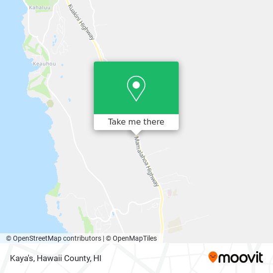 Mapa de Kaya's
