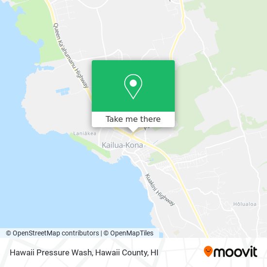 Mapa de Hawaii Pressure Wash