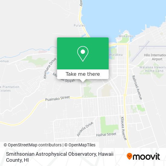 Smithsonian Astrophysical Observatory map