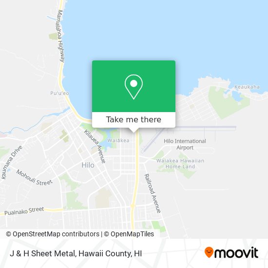 Mapa de J & H Sheet Metal