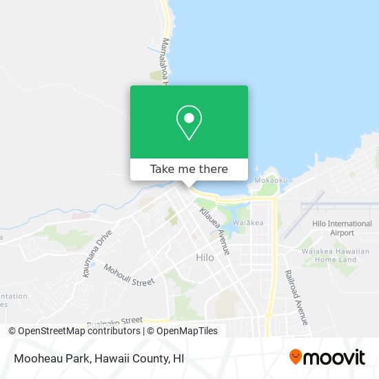 Mapa de Mooheau Park