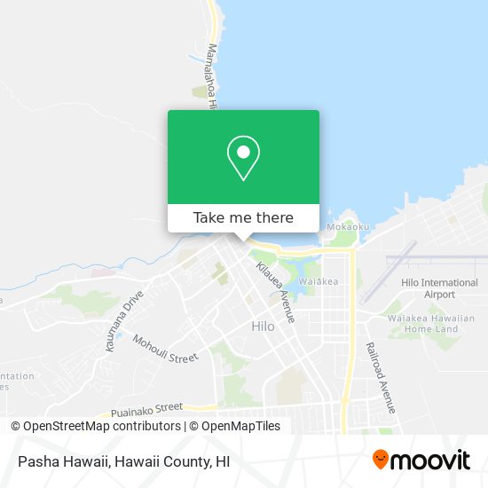 Mapa de Pasha Hawaii