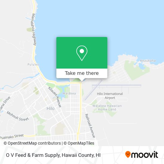 Mapa de O V Feed & Farm Supply